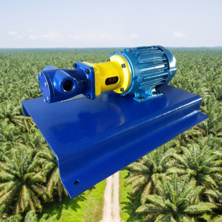 Bomba de engrenagem interna para óleo de palma