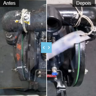 MANUTENÇÃO DE BOMBA PNEUMÁTICA
