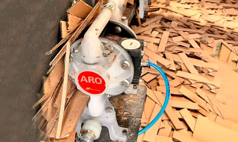 Bomba pneumática para tinta - Bomserv Bombas