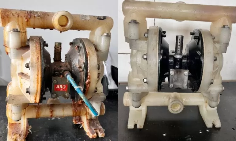 Manutenção de Bombas Pneumáticas. Bomserv Bombas